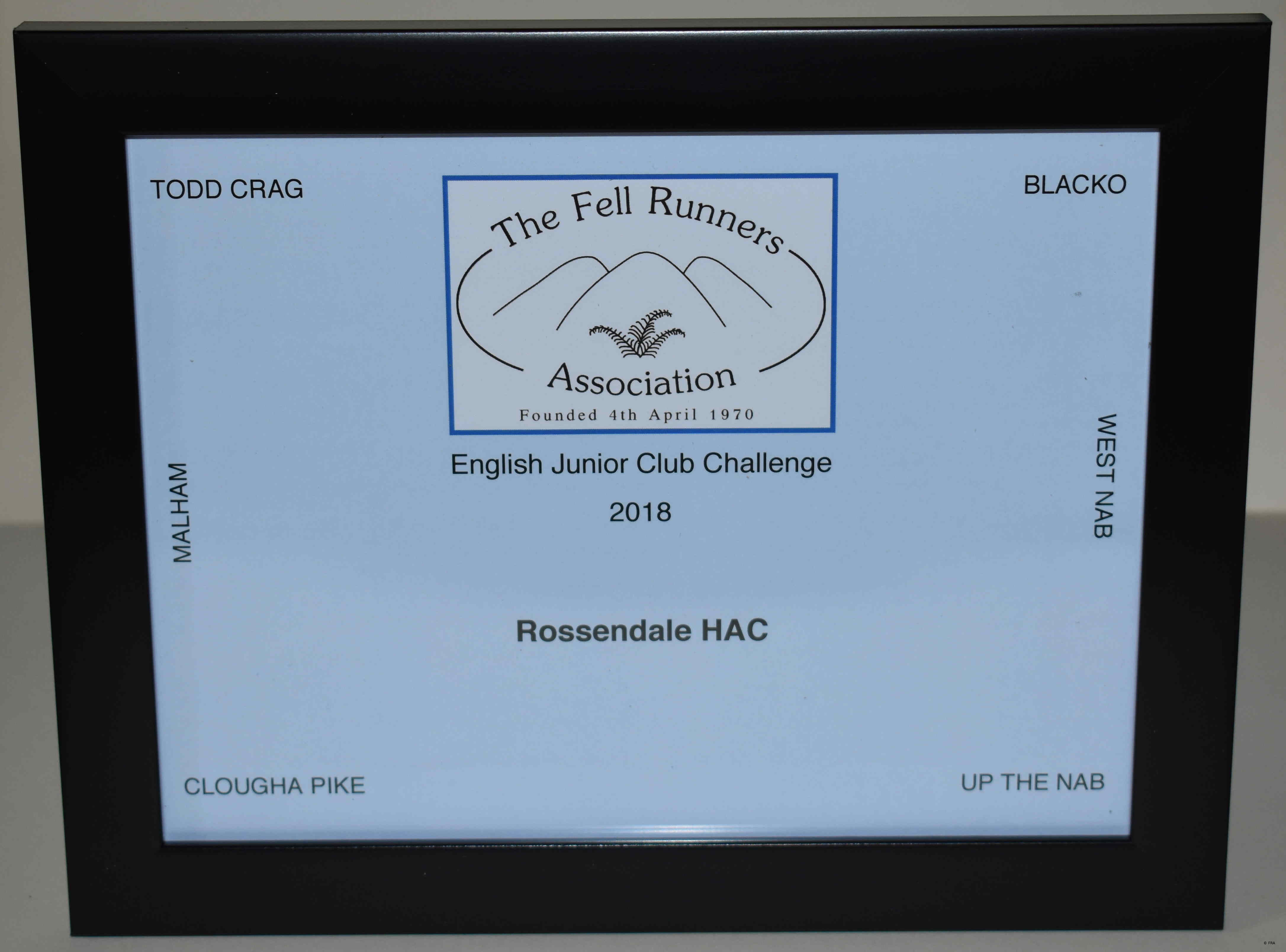 Club Challenge Certificate